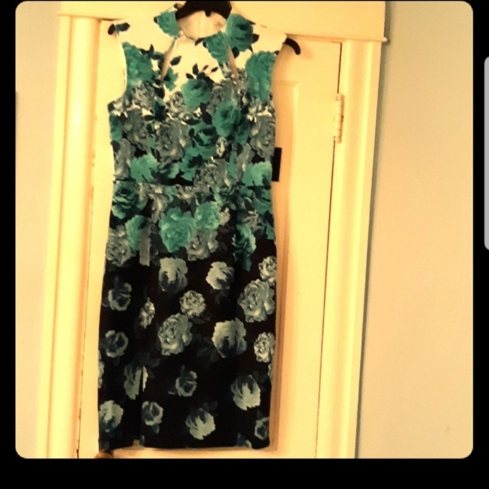 Floral midi dress